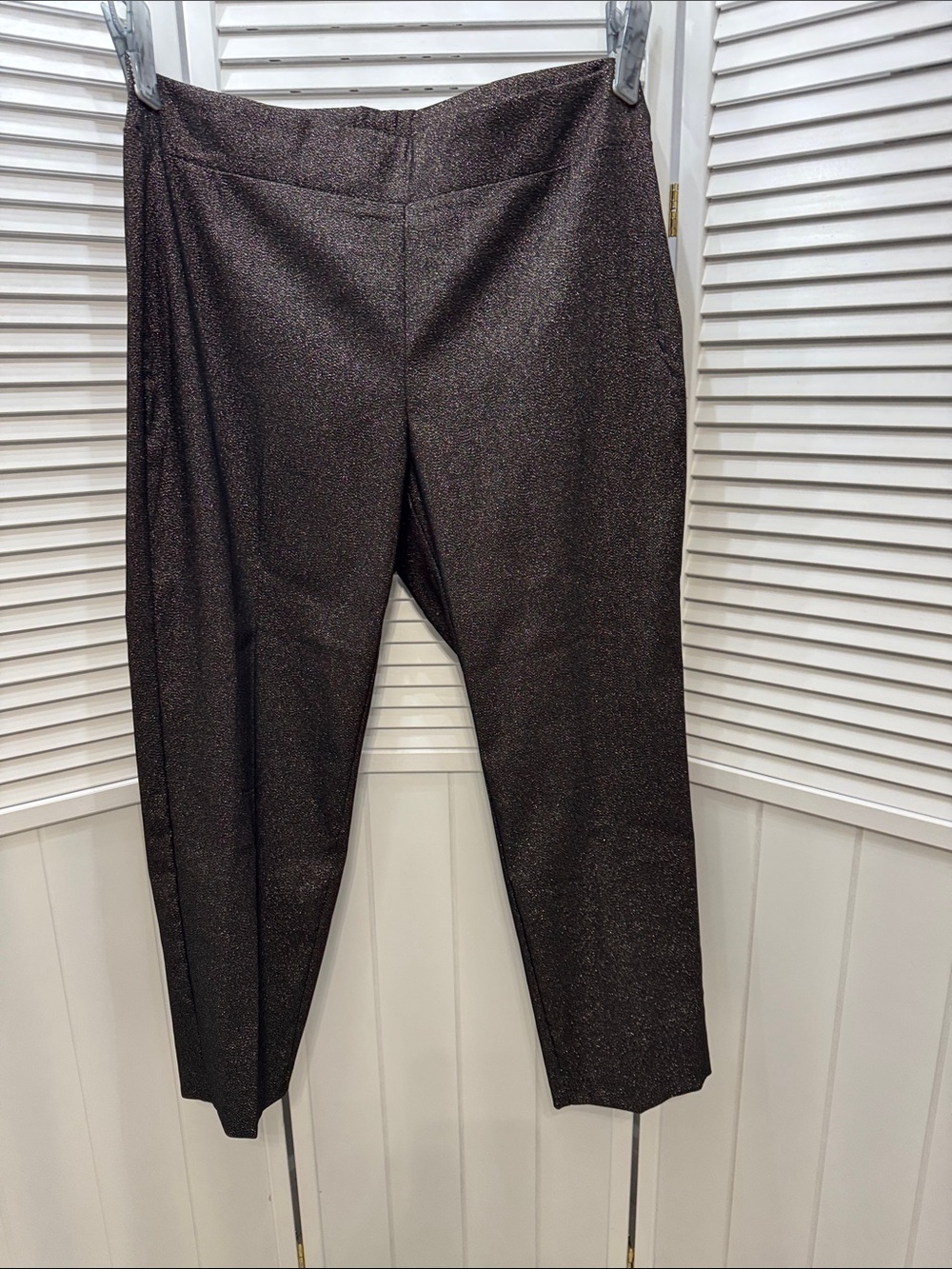 Metallic Brown Women's sparkle pants